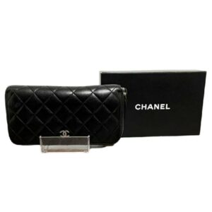 CHANEL マトラッセ ラムスキン 長財布