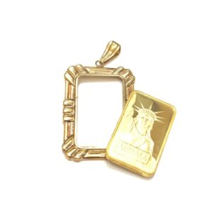 K18 ペンダントフレーム K24 トップ