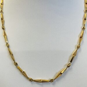 K18 デザインネックレス