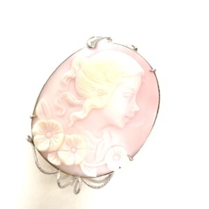 K14WGカメオ付きトップ