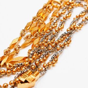 K18 ネックレス K18 Pt900 コンビネックレス