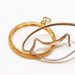 K18 メガネフレーム トップ枠