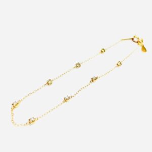 K18 メレダイヤ0.35ct付 ブレスレット