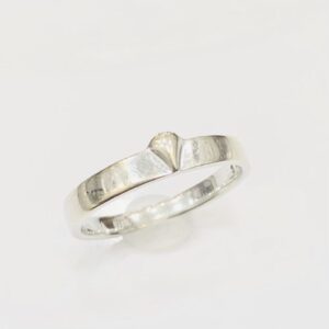 K18WG/Pt900リング