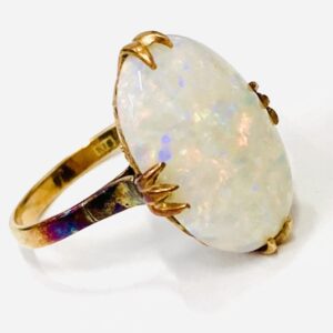 K18(18金) オパール付きリング