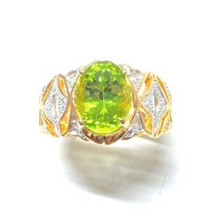 K14　ペリドット　メレリング