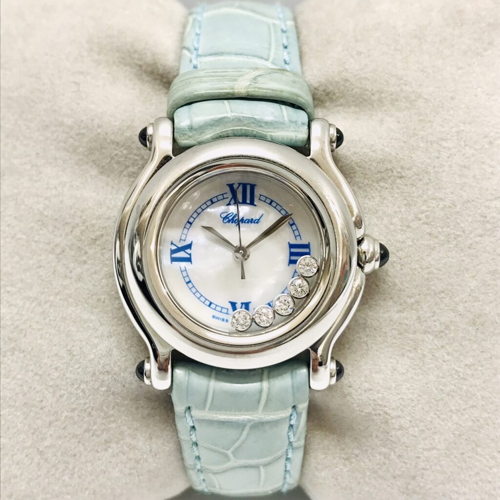 Chopard ショパール HAPPY SPORT 5Pダイヤ 腕時計の買取実績 | 買取 