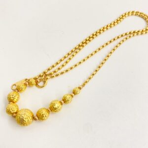 K18 デザインネックレス