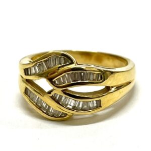 K18 ダイヤ0.50ct付き リング