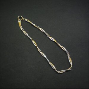 K18Pt850 コンビブレスレット