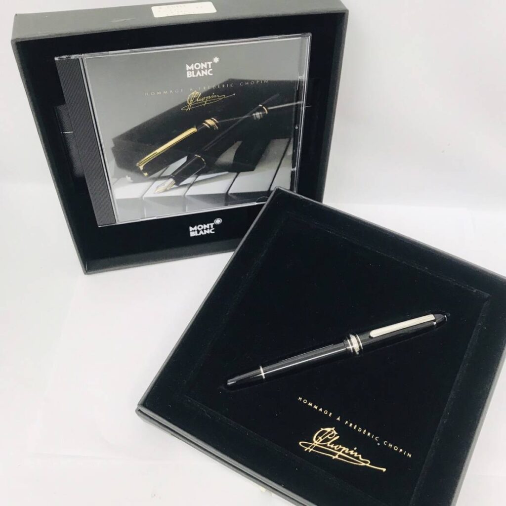 MONTBLANC モンブラン マイスターシュテュック ショパン CD付き 14K ...