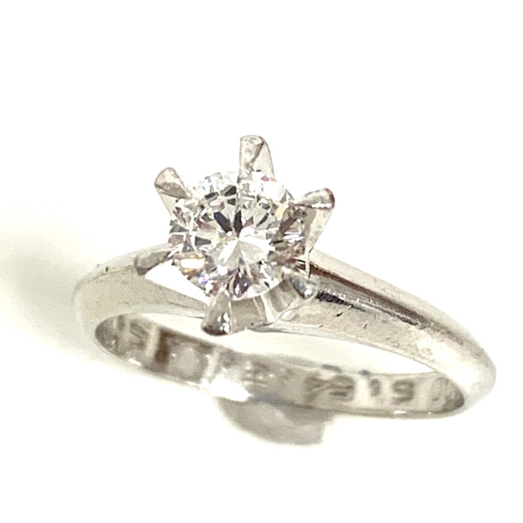 Pt900 0.45ctダイヤモンド付きリングの買取実績 | 買取専門店さすがや 