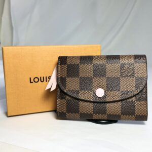 LOUIS VUITTON ダミエ ポルトモネ・ロザリ カードケース