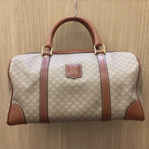 セリーヌ マカダム柄 ミニボストンバッグ