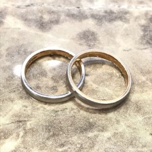 Pt900 K18 コンビ ペアリング