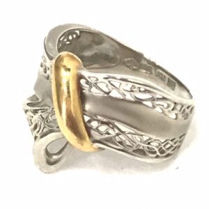 Pt900 K18 コンビリング