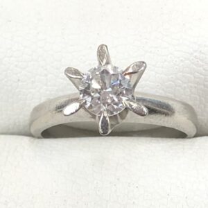 Pt900 ダイヤモンド0.74ct リング