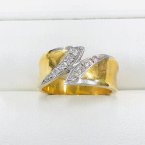 K18 メレ0.12 リング