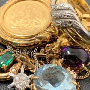 K18ネックレス / K22マン島エンジェル金貨