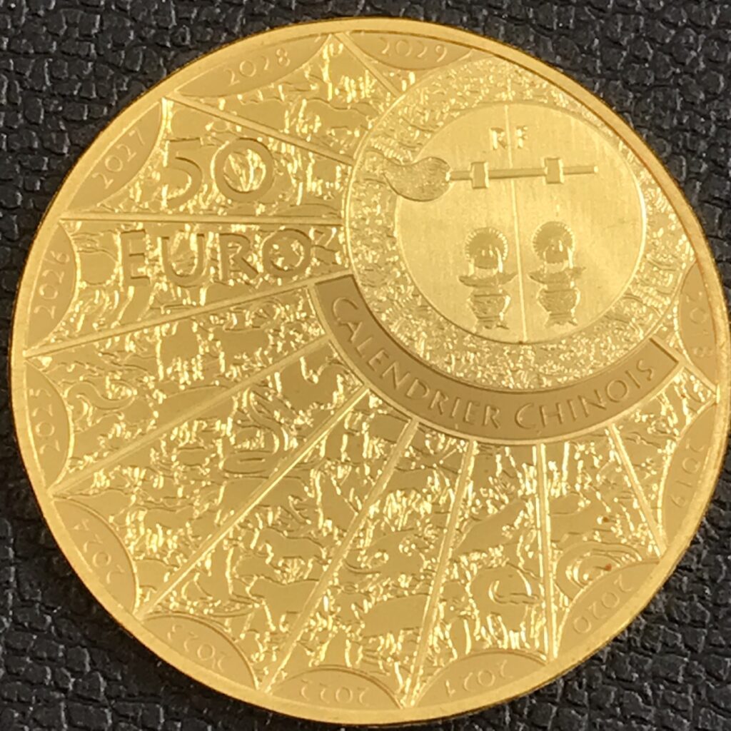 純金 50ユーロ金貨