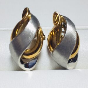 K18 pt900 イヤリング