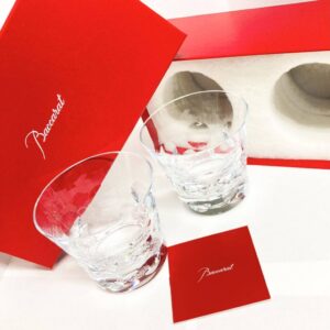 Baccarat バカラ ベルーガ タンブラー クリスタル ロック ペアグラス