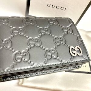 GUCCI グッチシマ 二つ折り財布 522869 1147