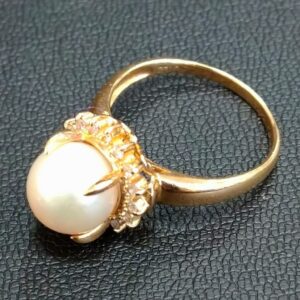 K18 パールリング