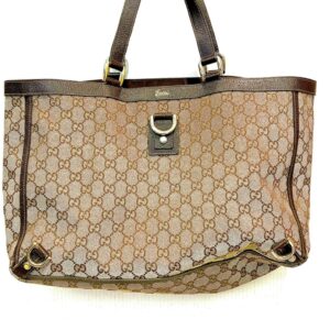 GUCCI GGキャンバス アビ― トートバッグ 141472