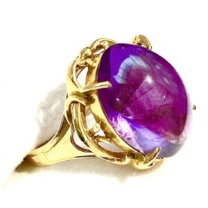 K18　アメジストリング