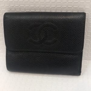 シャネル ココマーク レザー財布