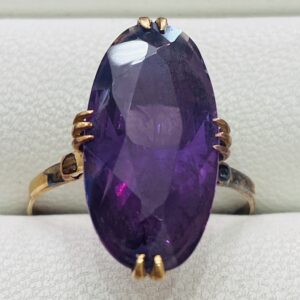 K18アメジストリング