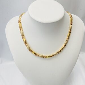 K18デザインネックレス