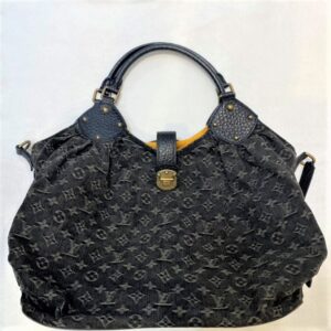 LOUISVUITTON モノグラムデニム ノワール ショルダーバッグ ルイヴィトン