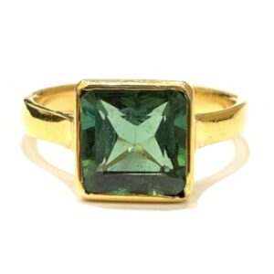 K18 エメラルド リング