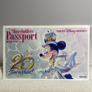 Tokyo Disney Resort Passport 東京ディズニーリゾート株主優待券