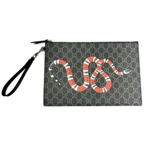 GUCCI キングスネーク GG柄 ポーチ