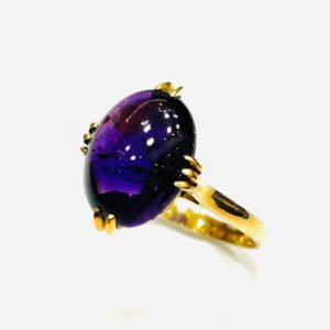 K18 アメジスト5ct付 リング