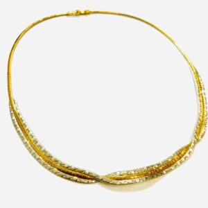 K18ベースPt900 ネックレス