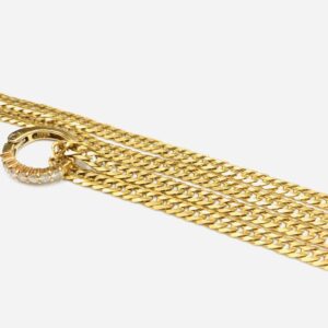 K18 メレダイヤ0.75ct付 ネックレス