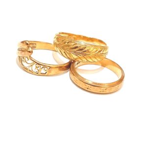 K24 K18 デザインリング