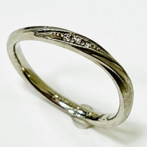 Pt900メレダイヤ0.02ct付リング