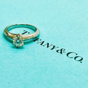 Tiffany ティファニー ソリティア ダイヤ0.52ct付き リング