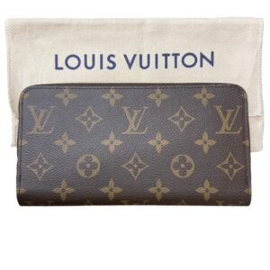 LOUIS VUITTON ルイ ヴィトン ジッピー ウォレット モノグラム ローズ バレリーヌ 長財布