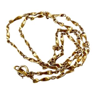 K18 ヴィンテージ ネックレス アクセサリー 金 貴金属