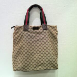 GUCCI GGキャンバス トートバッグ