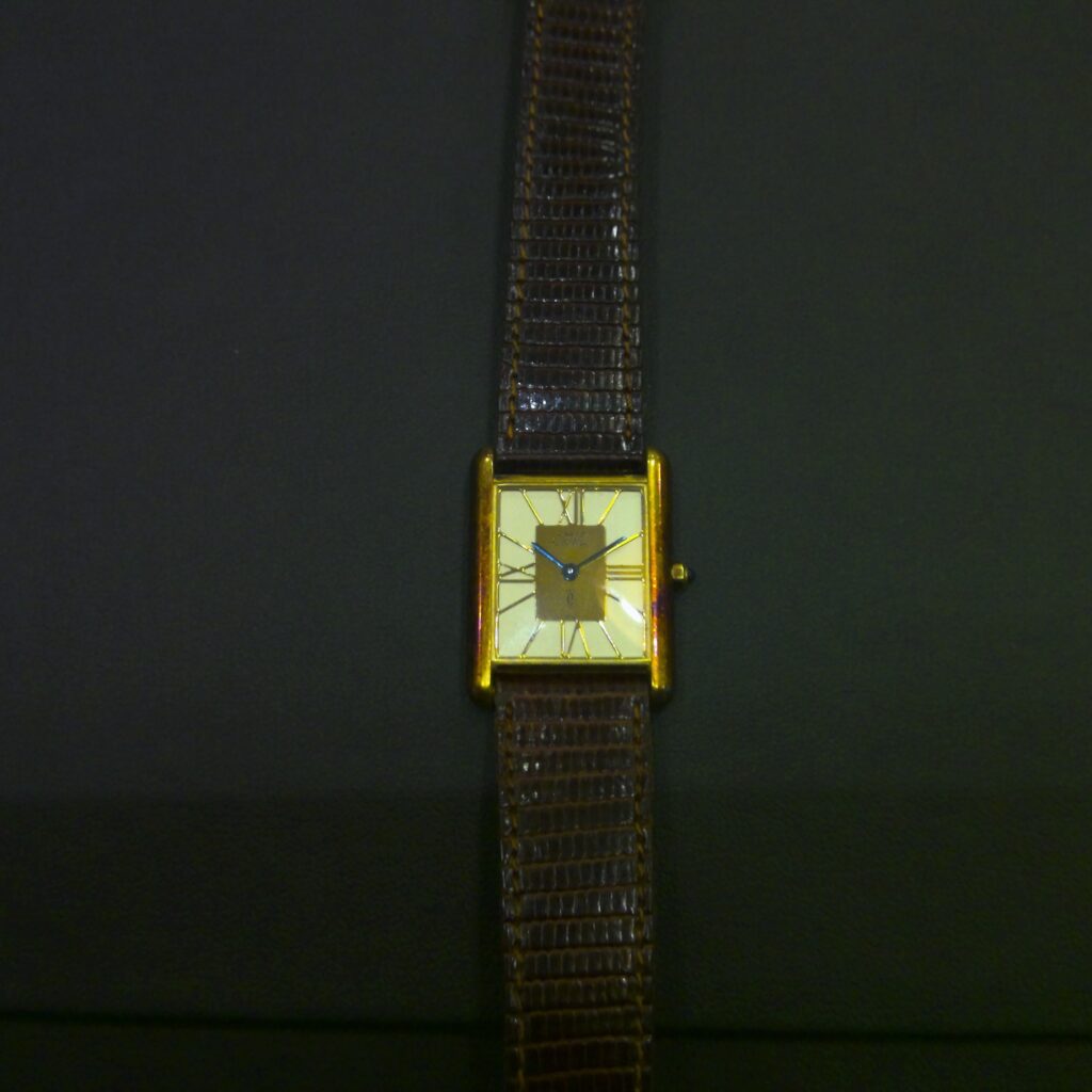 Cartier マストタンク　腕時計
