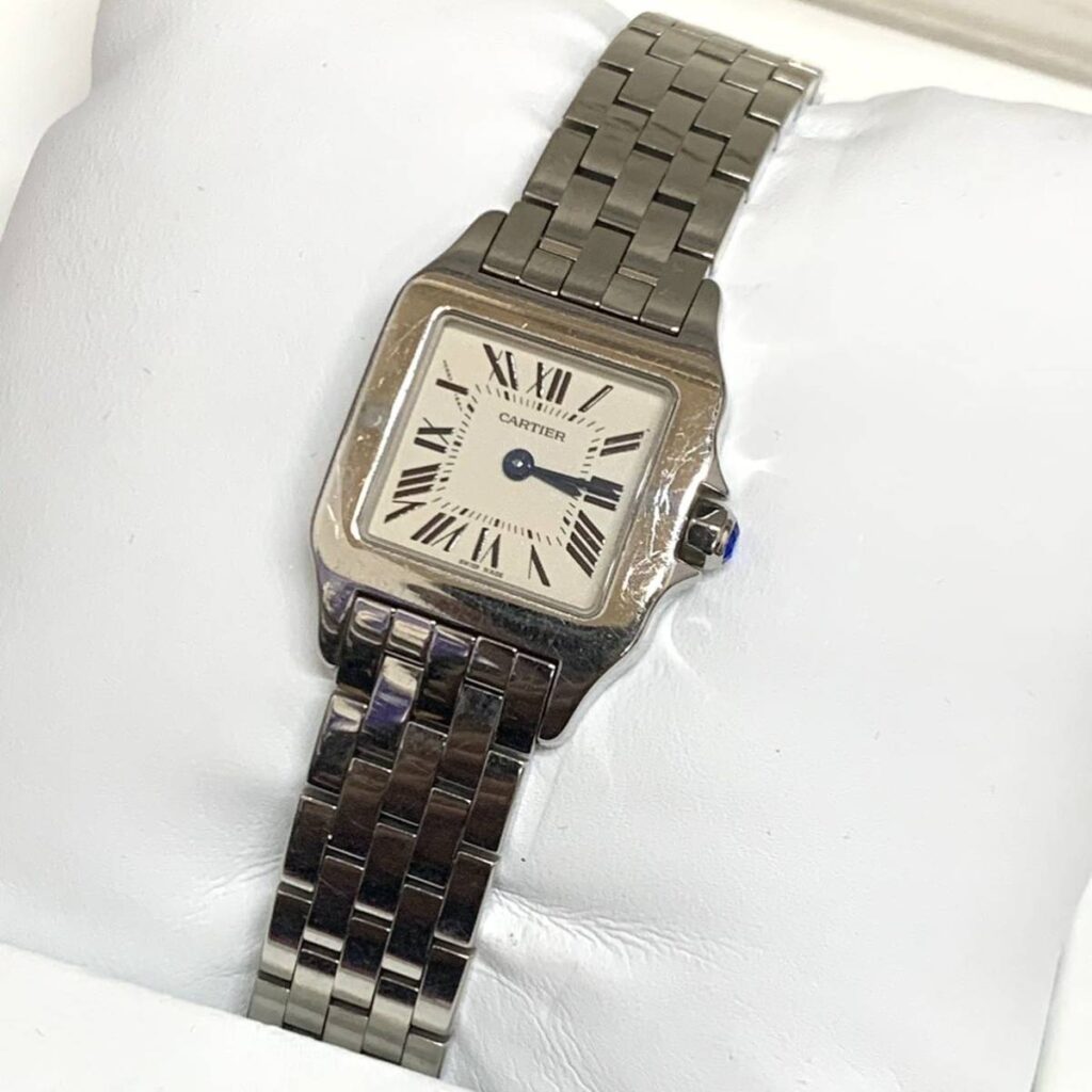 Cartier サントスドゥモワゼル レディース 腕時計