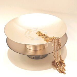 純銀 銀杯 Ｋ18 ネックレス