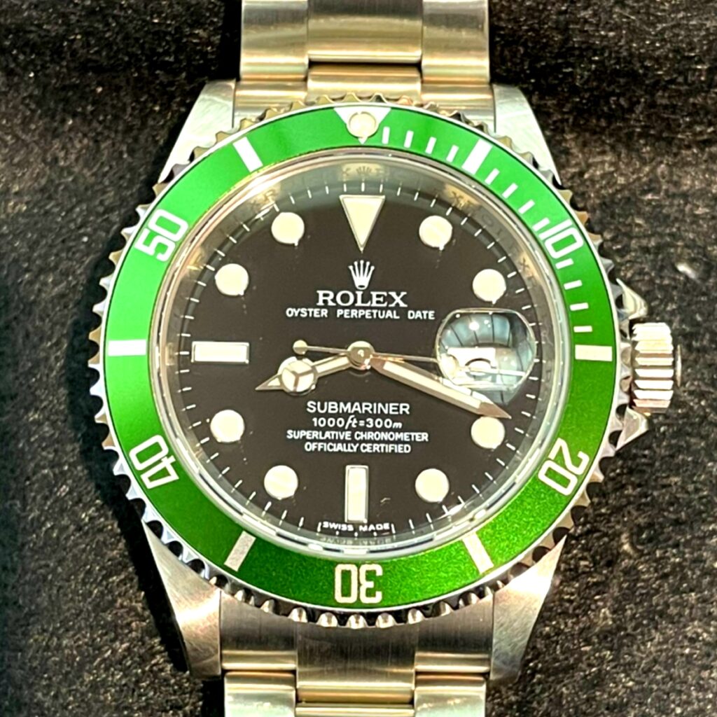 ROLEX ロレックス グリーンサブマリーナ 16610LVの買取実績 | 買取専門 